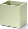 VASO KEBE QUADRO GREENER CM.40 CON RISERVA D'ACQUA VERDE RUOTE OASI