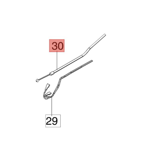 CAVO ACCELERATORE PER DECESPUGLIATORE BC270/300S/PPX271/275 OLEOMAC