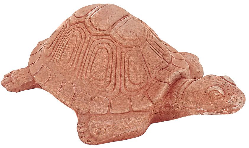 TARTARUGA GARDEN GALESTRO CM.33 IN TERRACOTTA ANTICO MESTIERE