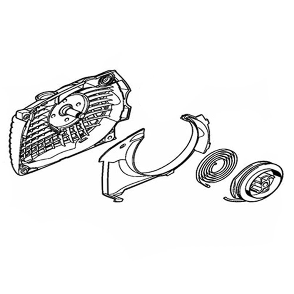 Puleggia avviamento motosega MS391-362-271-293-311-390-462 Stihl