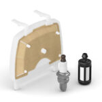 SERVICE KIT FILTRO ARIA/MISCELA CANDELA MOTOSEGA MS 171/181/211