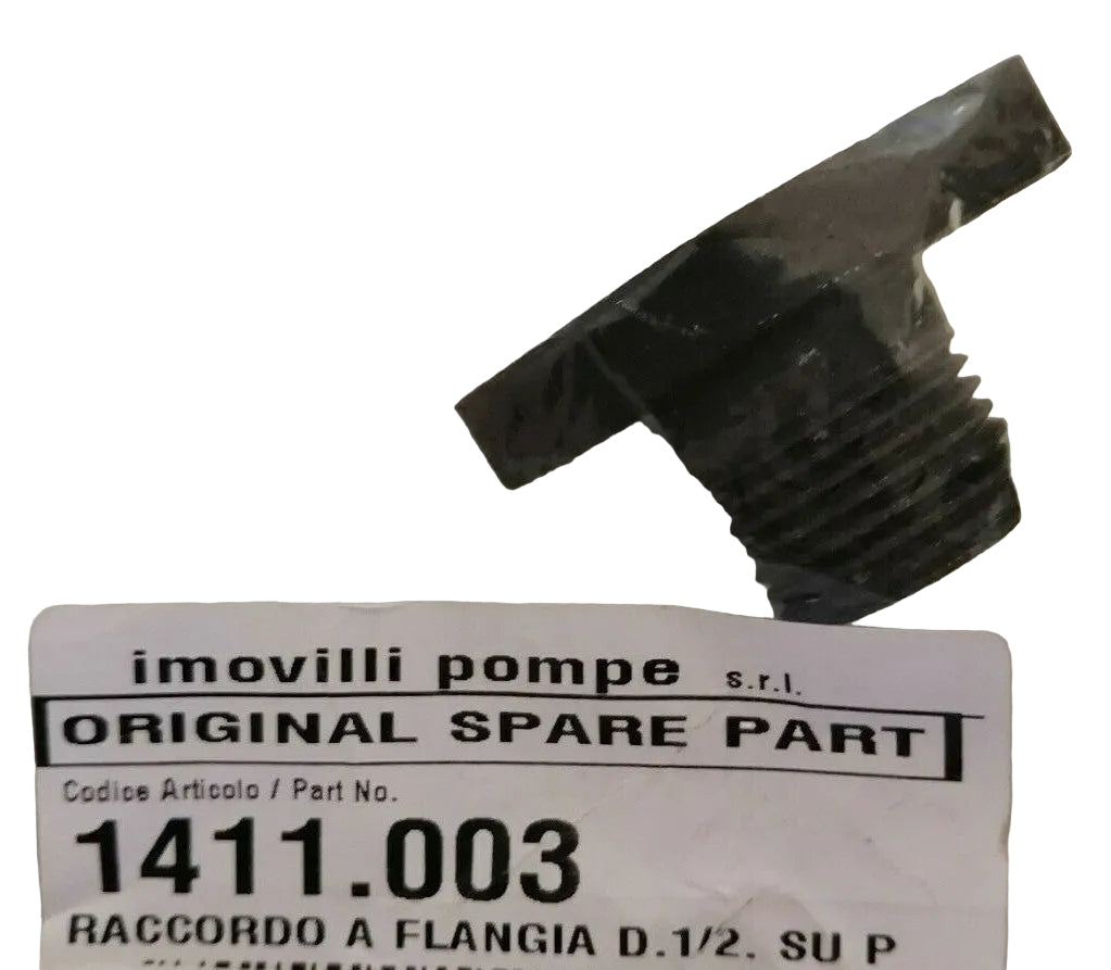 RACCORDO A FLANGIA D 1/2 SU P RICAMBIO POMPE IMOVILLI