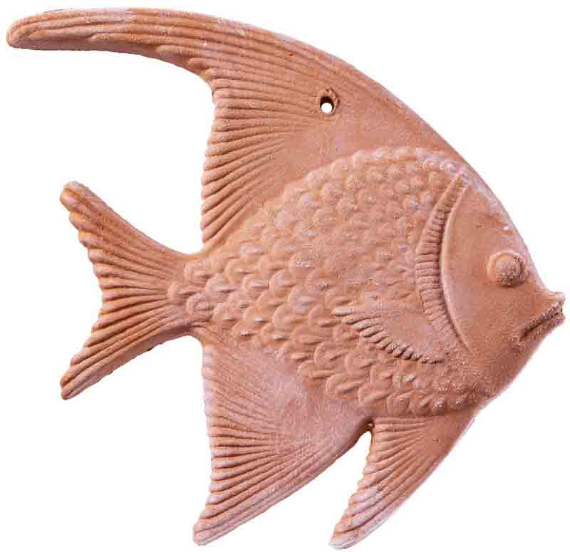 PESCE GALESTRO CM.18 IN TERRACOTTA ANTICO MESTIERE