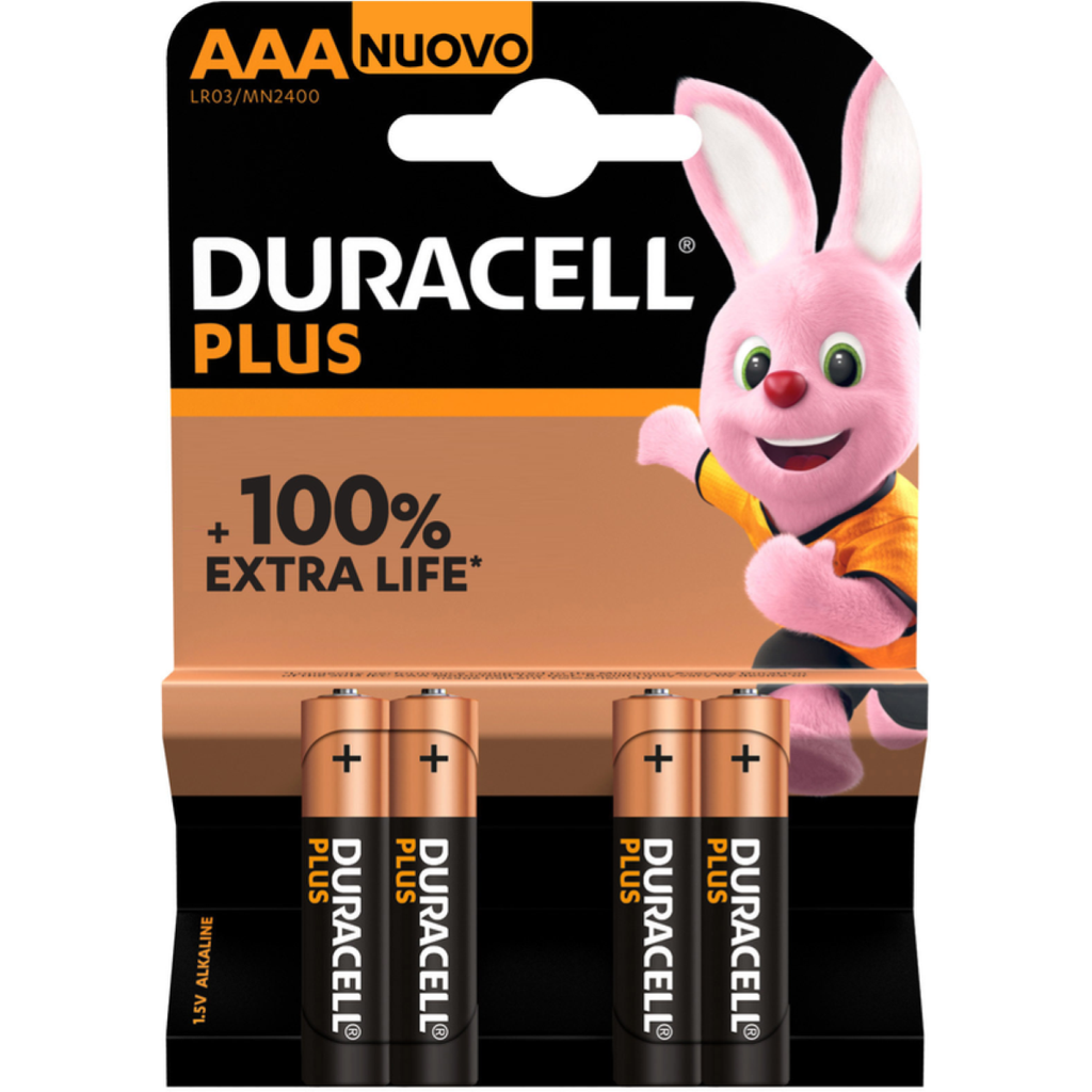 PILE MINISTILO DURACELL PLUS AAA