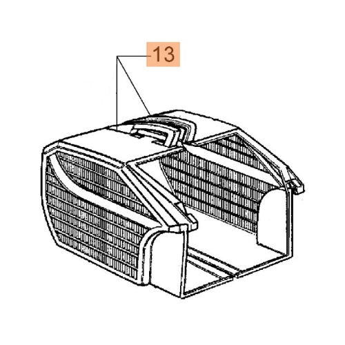 SACCO RACCOLTA RICAMBIO PER RASAPRATO OLEOMAC G44PK/G53TK/G48TK