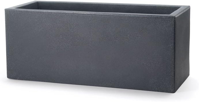 CASSETTA KEBE GREENER CM.100 CON RISERVA D'ACQUA E RUOTE ANTRACITE