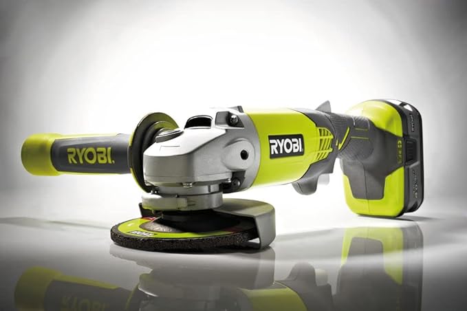 Smerigliatrice Ryobi one 18v batteria agli ioni di litio 4.0 ah
