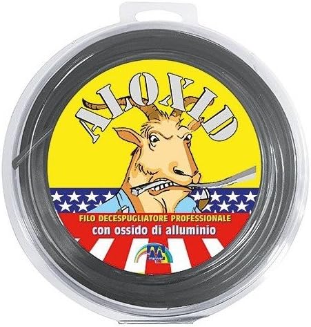 FILO DECESPUGLIATORE PROF ALOXID QUADRO 3.3 MM 39 MT. MANIVER