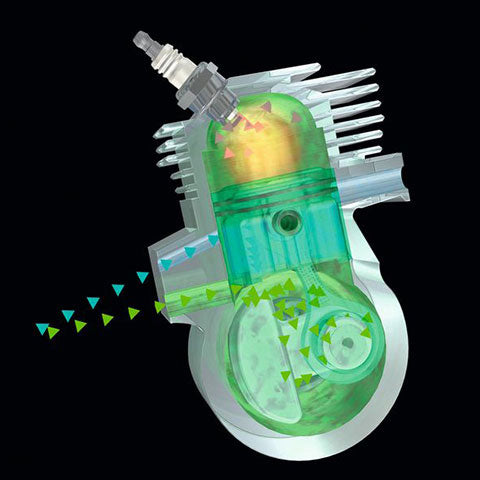 MOTORE STIHL 2-MIX
PARTICOLARMENTE EFFICIENTE DAL PUNTO DI VISTA ENERGETICO. Grazie al motore STIHL 2-Mix è possibile ridurre non solo l'inquinamento da gas di scarico, ma anche i consumi e i conseguenti costi di esercizio. Questo motore a 2 tempi richie