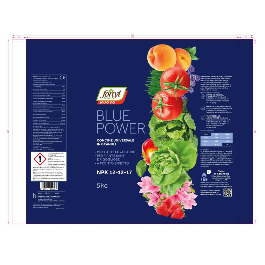 CONCIME UNIVERSALE FORTYL BLUE POWER DA 5 KG. COPYR