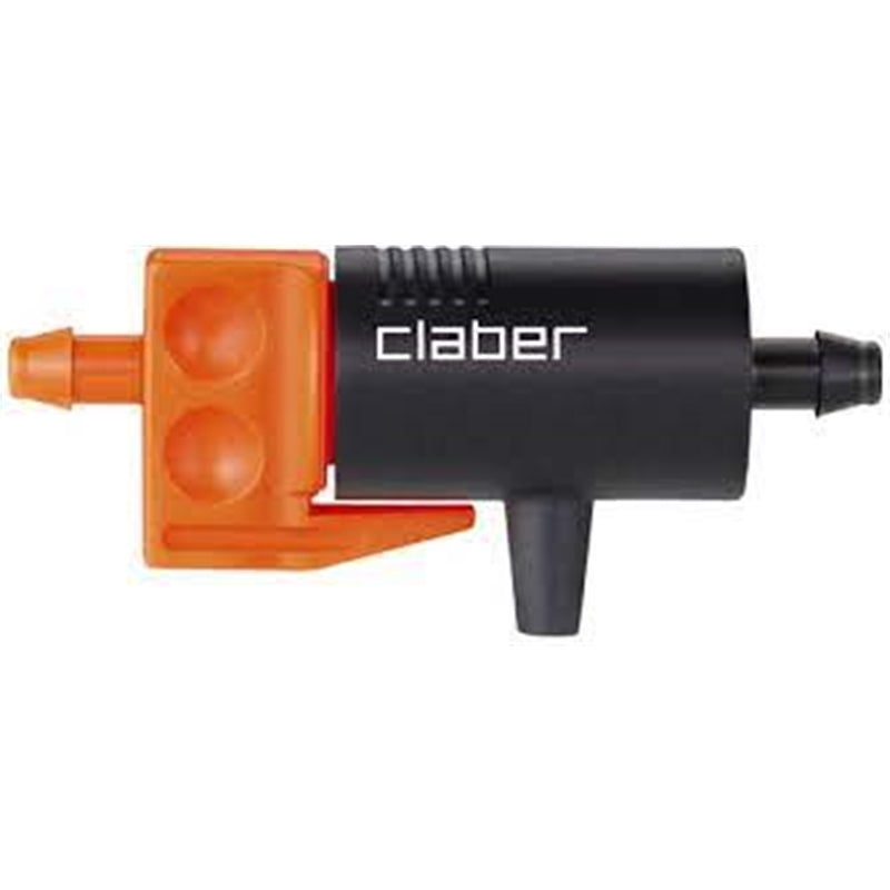 GOCCIOLATOIO GOCCIOLATORE IN LINEA 0-6 L/H CLABER CONF. DA 10 PEZZI