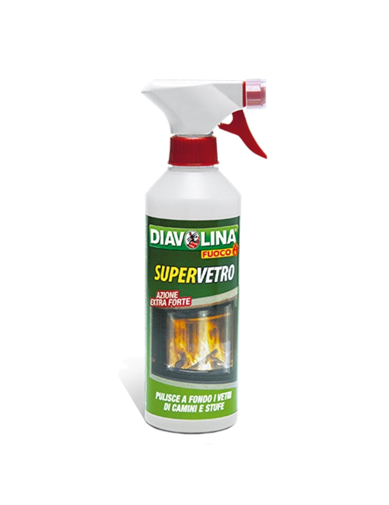 DETERGENTE STUFE CAMINETTI VETRO 500 ML DIAVOLINA