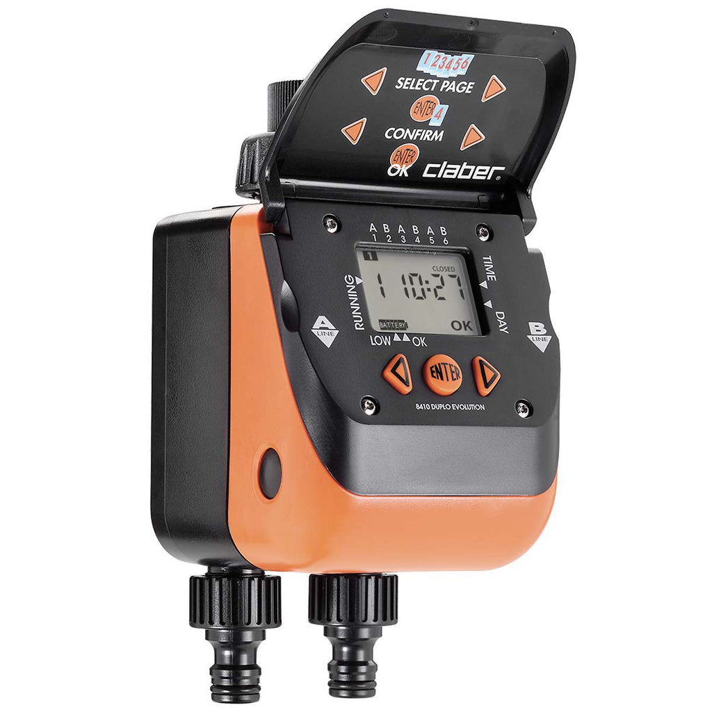 CENTRALINA PROGRAMMATORE A BATTERIA ACQUADUE DUPLO EVOLUTION CLABER