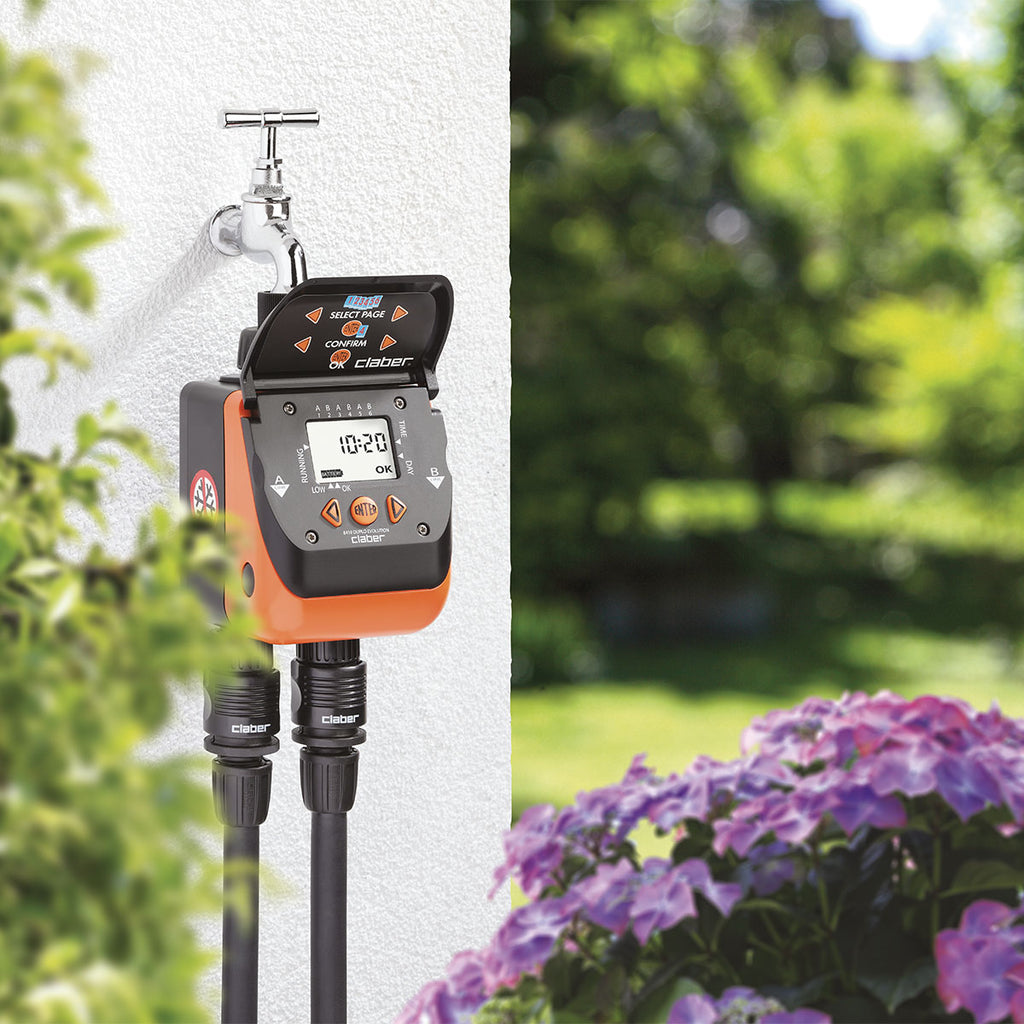 CENTRALINA PROGRAMMATORE A BATTERIA ACQUADUE DUPLO EVOLUTION CLABER