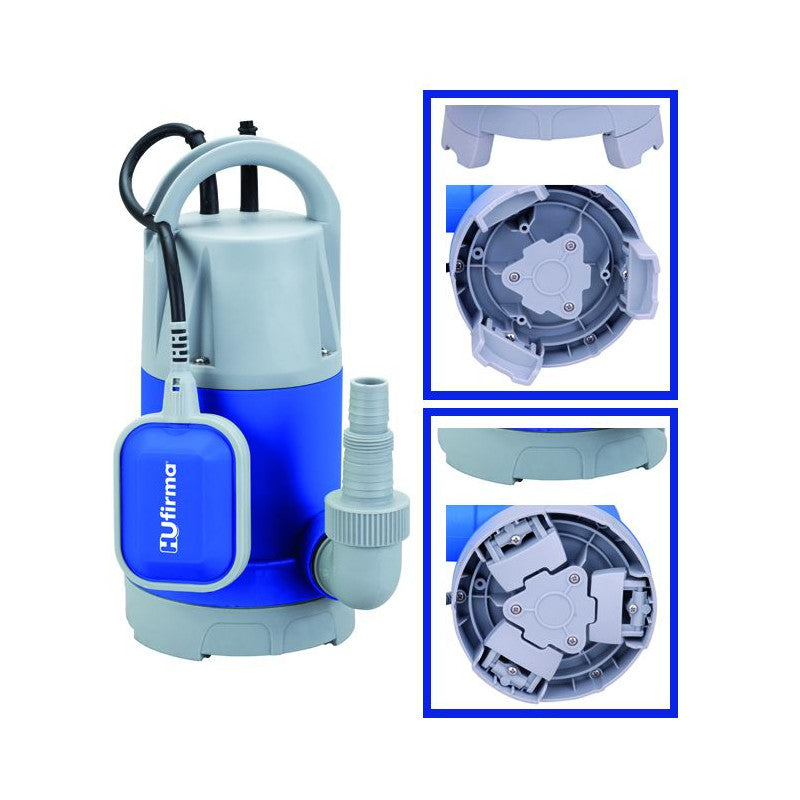 ELETTROPOMPA SUB HU-750 ACQUE SPORCHE 1" F HU-FIRMA