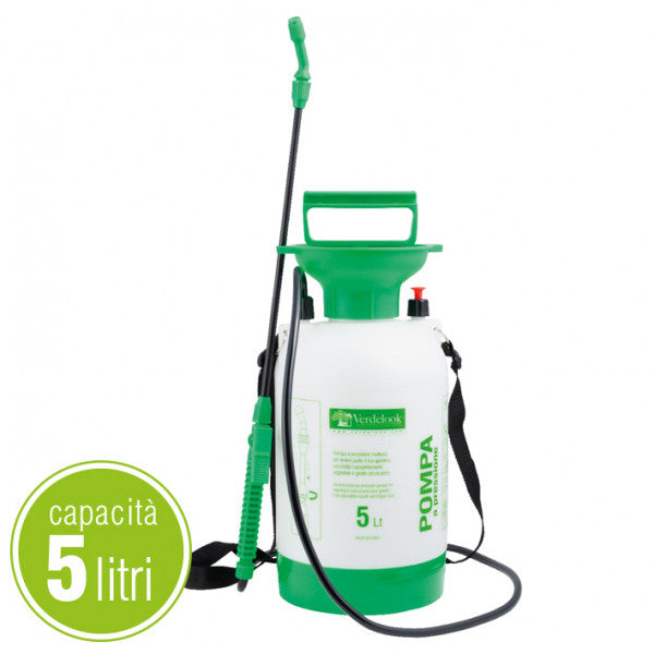 POMPA PLASTICA LENNY DA LT.5 VERDELOOK