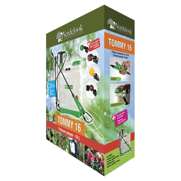 POMPA TOMMY CON LANCIA LT.16 VERDELOOK