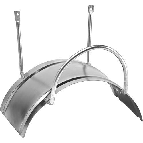 PORTATUBO ACCIAIO ZINCATO MURALE PAPILLON