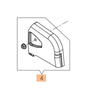 COPRICATENA PER POTATORE PPH 250/APPLICAZIONE BCH250D OLEOMAC