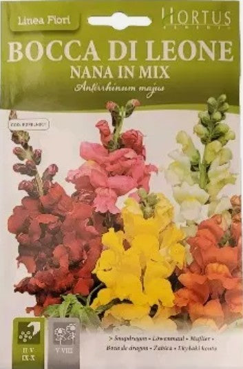 Bocca di leone nana in mix hortus gr.0.50