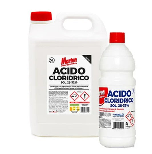 ACIDO CLORIDICO SOL.28/32% DA LT.1 MARTEN