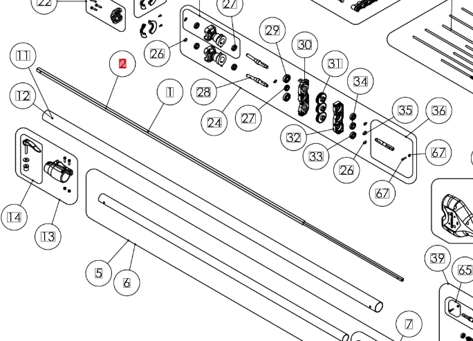 SET TRASMISSIONE CORTA COMPLETA TORNADO CASTELLARI CARBON V3 FENIX 2