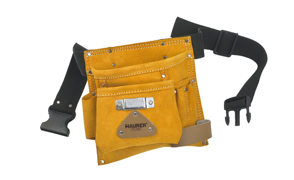 BORSA PORTA ATTREZZI CARPENTIERE CROSTA MAURER PLUS 2 TASCHE+2 ASOLE
