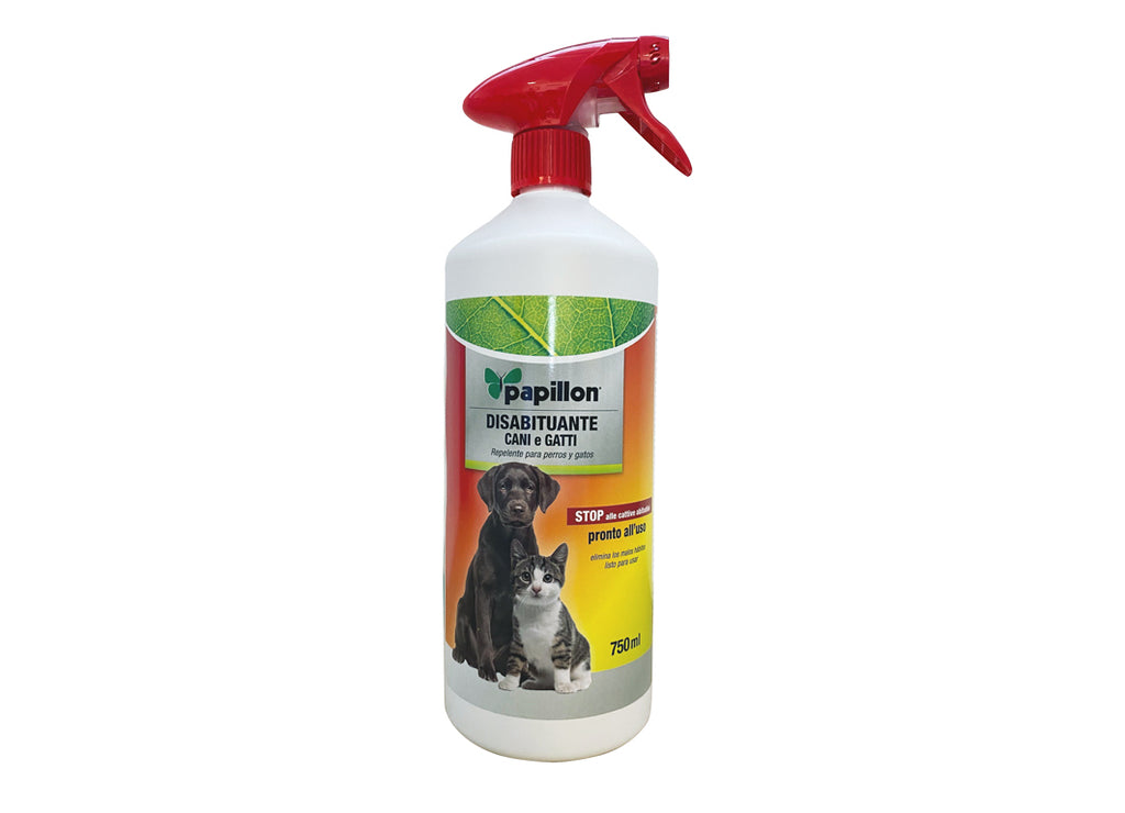 DISABITUANTE SPRAY CANI E GATTI 750 ML PAPILLON