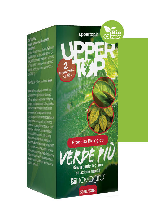 VERDE PIU' UPPER TOP 50ML RIVERDENTE FOGLIARE