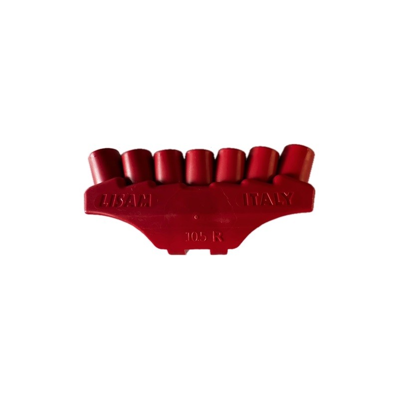 BASE RASTRELLO ROSSA PER PETTINE LISAM V8 TURBO