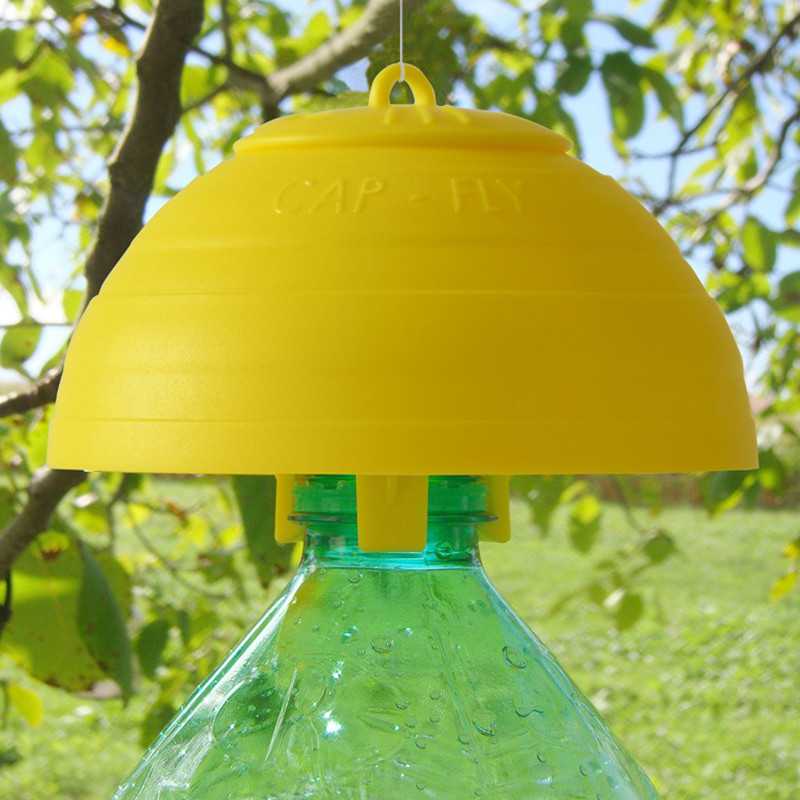 CAP-FLY BIOTRAPPOLA CROMOTROPICA ALIMENTAR MOSCHE,VESPA VEBI 5 TAPPI