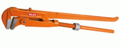 GIRATUBI TIPO SVEDESE CON GANASCE 90° DRITTE 415MM VALEX