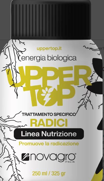 UPPERTOP LINEA NUTRIZIONE RADICI 250ML.CONCIME AZOTATO FLUIDO