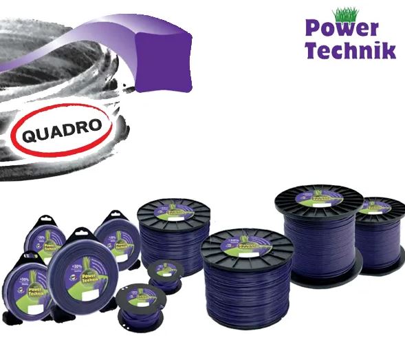 FILO POWER TECHNIK VIOLA 4.4MM QUADRO X 40 MT.