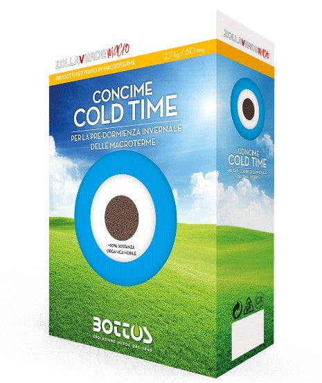 CONCIME ZOLLA VERDE MACRO COLD TIME 4-3-8 DA KG.2.7 BOTTOS