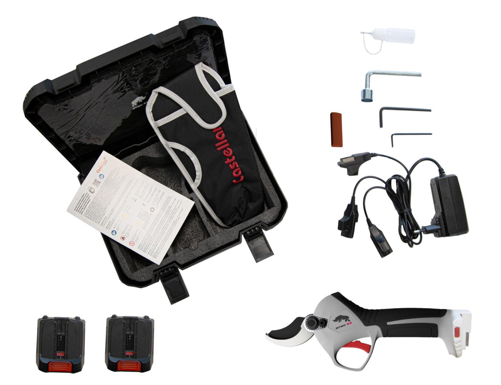 FORBICE A BATTERIA RYNO 63 TAGLIO 37 MM CASTELLARI 2 BATTERIE