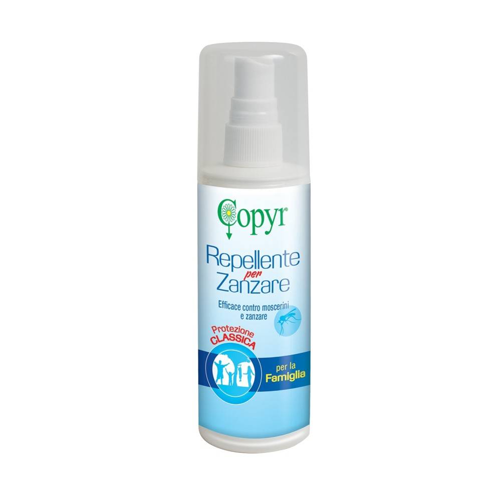 SPRAY REPELLENTE SPORT DA 100 ML PROTEZIONE CLASSICA FAMIGLIA COPYR