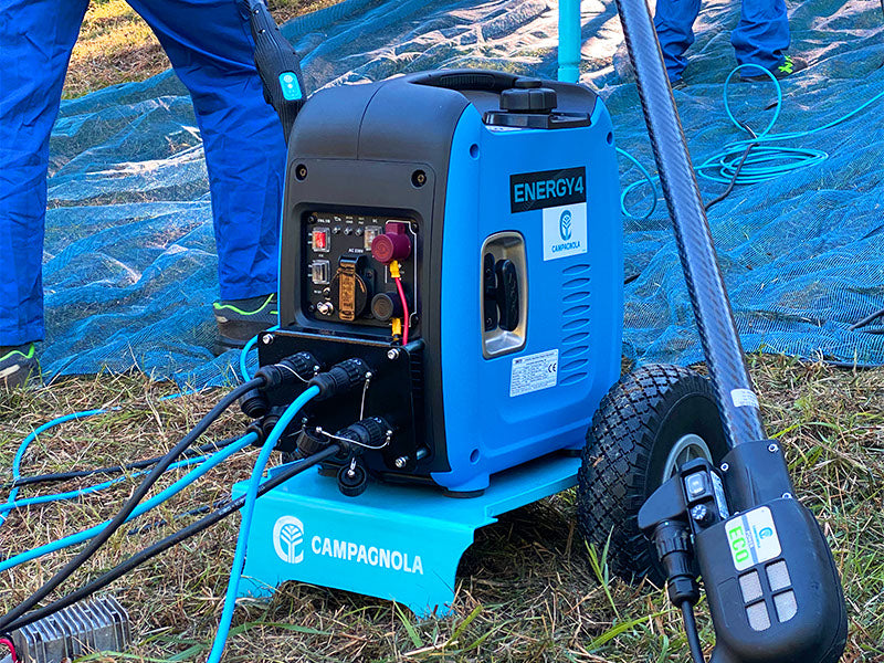 GENERATORE DI CORRENTE ENERGY 4 AD INVERTEER SILENZIATO CAMPAGNOLA