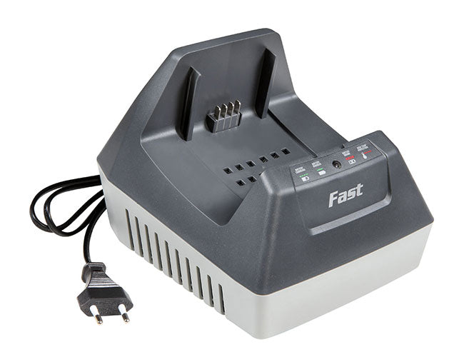 Caricabatterie FAST CRG
Il caricatore che ti permette di ricaricare la tua batteria da 5 Ah in soli 70 minuti.
