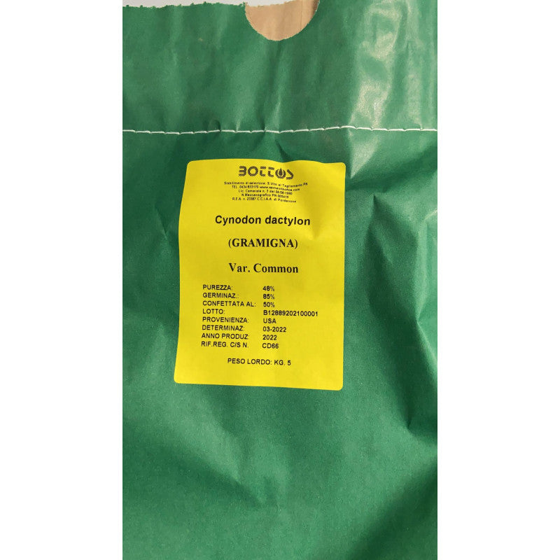 GRAMIGNA IN SACCO DA KG.5 BOTTOS