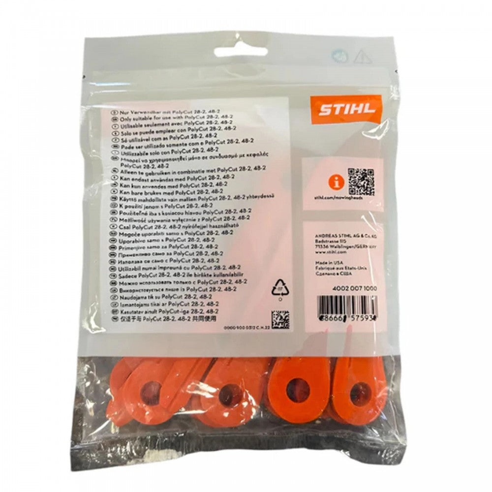 SET COLTELLIDA 12 PEZZI PER TESTINA 28-2 E 48-2 STIHL