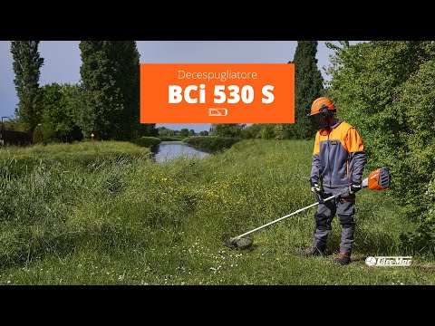 DECESPUGLIATORE A BATTERIA OM BCI 530S+1 BATT.4AH+CRG 56 V OLEOMAC