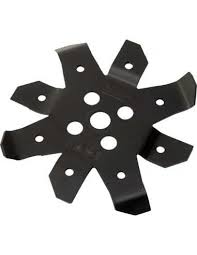 DISCO DECESPUGLIATORE ACCIAIO 8 DENTI MACINONE D. 280 MM PAPILLON