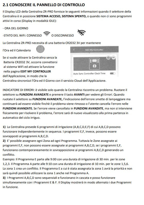 PROGRAMMATORE ZR-0-PRO-2400 VALTICINO SMART CONTROLLER