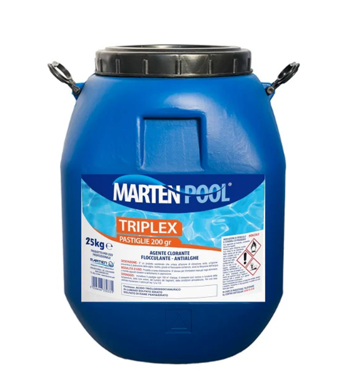 TRIPLEX PASTIGLIE 200 GR. DA 25 KG.MARTEN