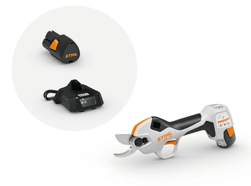 FORBICE SVETTATOIO A BATTERIA ASA 20.0 SET CON AS2 E AL1 STIHL