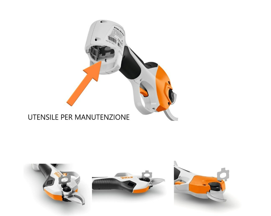 FORBICE SVETTATOIO A BATTERIA ASA 20.0 SET CON AS2 E AL1 STIHL