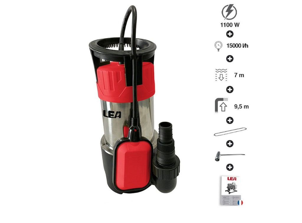 MOTOPOMPA ELETTRICA 1100W AD IMMERSIONE DUNSCH