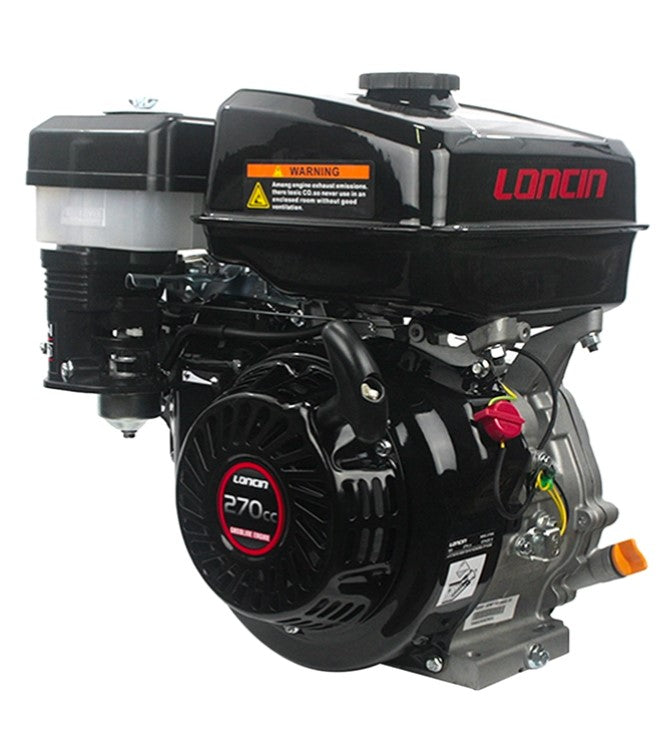 MOTORE LONCIN G270 MONOCILINDRICO ALBERO CONICO ORIZ. CONICO 18-23X30 MM 9HP