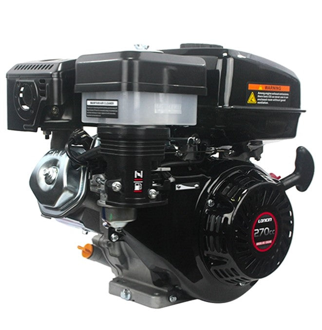 MOTORE LONCIN G270 MONOCILINDRICO ALBERO CONICO ORIZ. CONICO 18-23X30 MM 9HP